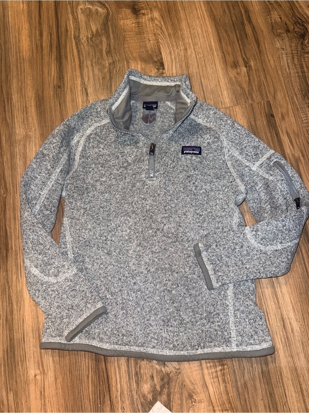 Patagonia Kids Better Sweater 1/4 Zip Fleece Size  small 7-8